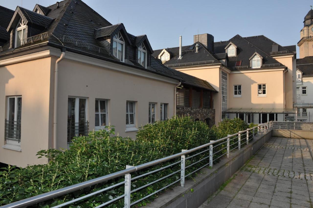 Attraktives Appartement Im Stadtzentrum Plauen Balkon Lift Exterior foto
